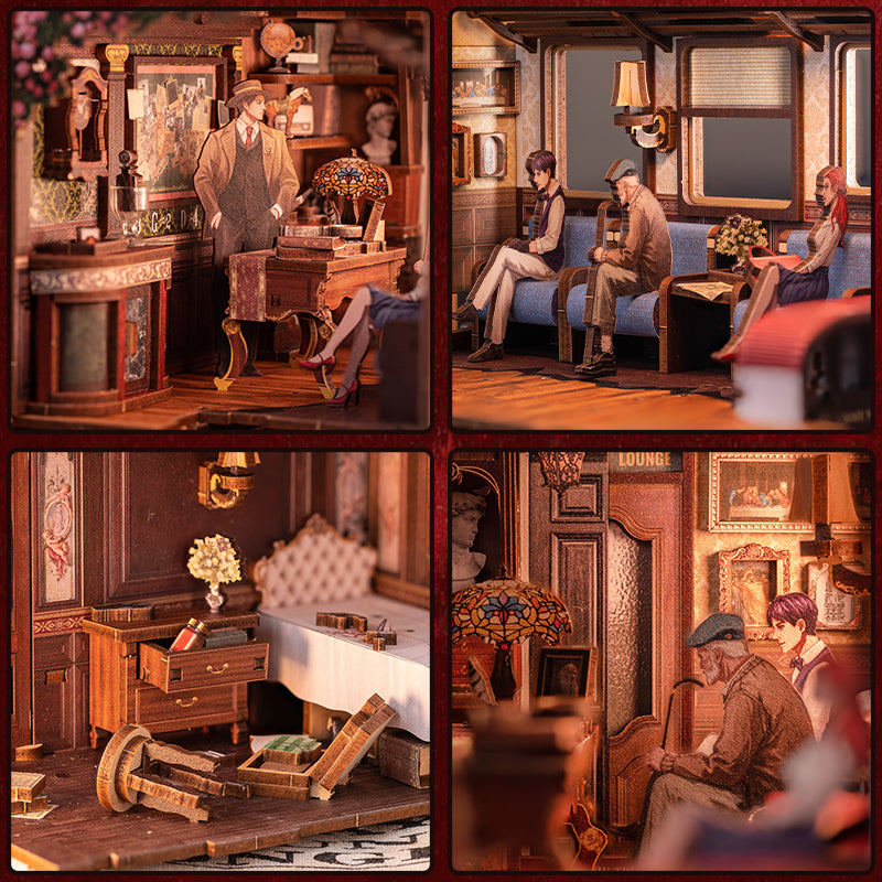 CUTEBEE Train Mystery Case